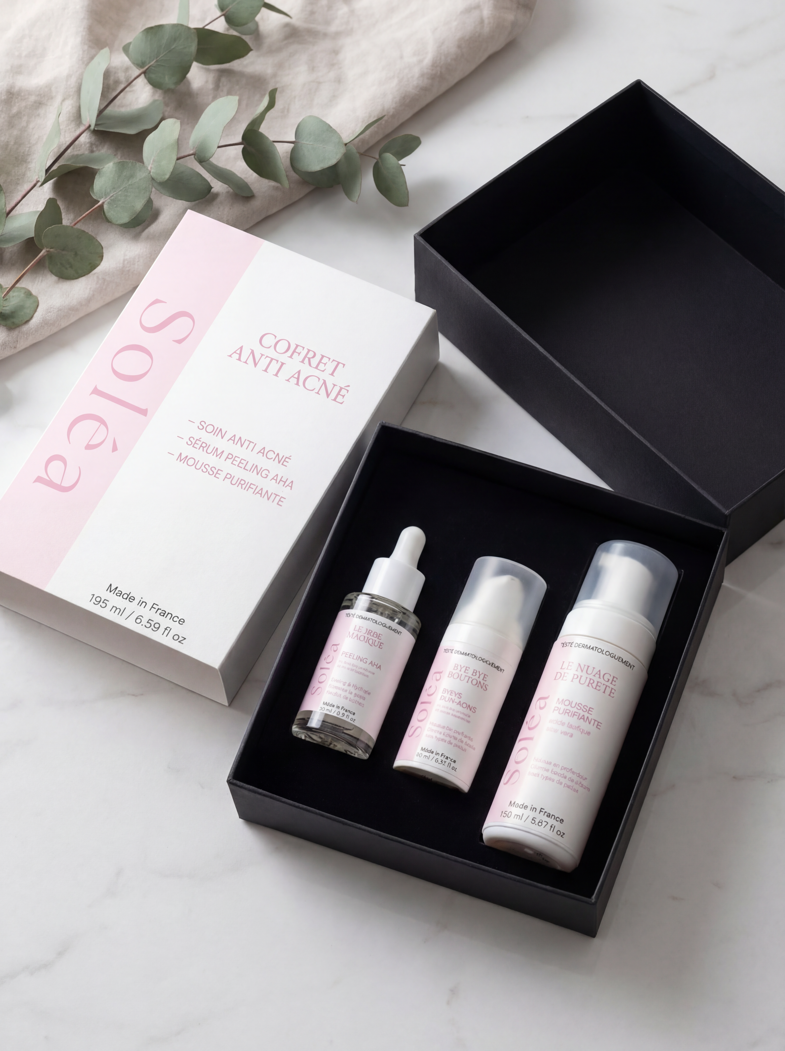 COFFRET ANTI ACNÉ (3pcs)